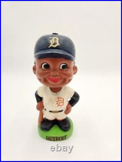 Vintage Original 1960s Detroit Tigers Black Face Bobblehead/Nodder Willie Horton