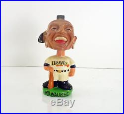 Vintage Original Milwaukee Braves Bobblehead Head Nodder