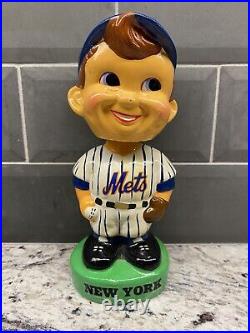 Vintage Original New York Mets MLB Bobblehead Bobble Nodder RARE MINT+