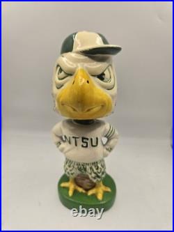 Vintage Original North Texas State University Mascot Nodder Bobblehead Japan