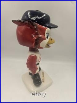 Vintage Original St. Louis Cardinals Nodder Bobblehead White Base Japan 1960's