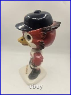 Vintage Original St. Louis Cardinals Nodder Bobblehead White Base Japan 1960's