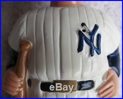 Vintage Original c. 1960 NY Yankees MICKEY MANTLE 7.5 Bobblehead Made in Japan