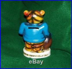 Vintage PENN STATE Nittany Lions mascot bank