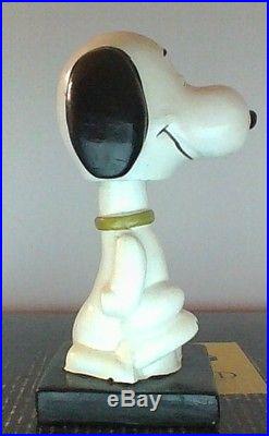 Vintage Peanuts Snoopy Lego Nodder Bobblehead Rare Condition