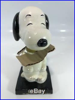 Vintage Peanuts Snoopy Nodder Bobblehead By Lego Japan NIB