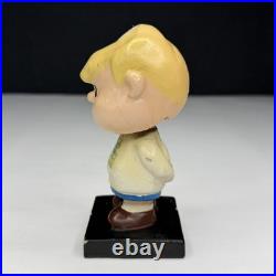 Vintage Peanuts Snoopy Schroeder Bobblehead Figure Nodder Lego Japan