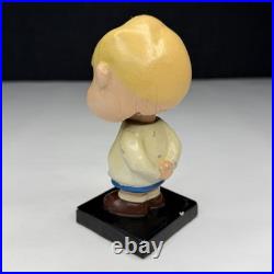 Vintage Peanuts Snoopy Schroeder Bobblehead Figure Nodder Lego Japan