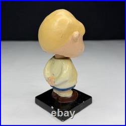 Vintage Peanuts Snoopy Schroeder Bobblehead Figure Nodder Lego Japan