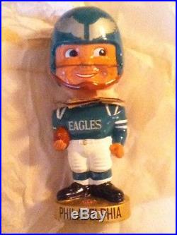 Vintage Philadelphia Eagles 1967 Gold Base Nodder Bobblehead Vintage Philadelphia Eagles 1967 Gold Base Nodder Bobblehead