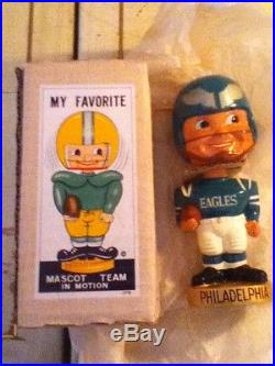Vintage Philadelphia Eagles 1967 Gold Base Nodder Bobblehead Vintage Philadelphia Eagles 1967 Gold Base Nodder Bobblehead