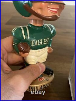 Vintage Philadelphia Eagles Mascot Team in Motion Nodder Bobblehead 1968 WithBox