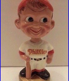 Vintage Philadelphia Phillies Bobblehead 1960