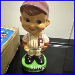 Vintage Philadelphia Phillies Nodder MLB Bobblehead Fielder With Box