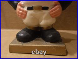 Vintage Pittsburgh Pirates Bobble Head Vintage 1960's Pirates Gold Base Nodder