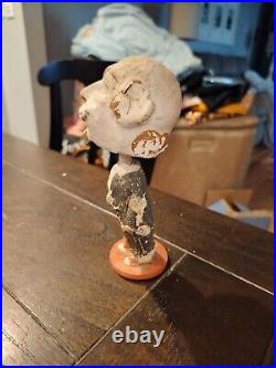 Vintage Plaster/paper Mache Bobble Head A10