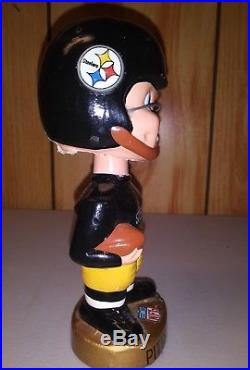 Vintage Pro Novelty Pittsburgh Steelers Bobblehead Nodder Japan Great Shape