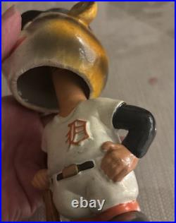 Vintage RARE Baseball Detroit Tigers Mascot Bobble Hard Nodder Green Base 1962