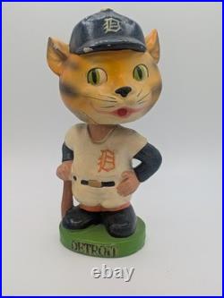 Vintage RARE Baseball Detroit Tigers Mascot Bobble Head Nodder 1961 Japan