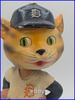 Vintage RARE Baseball Detroit Tigers Mascot Bobble Head Nodder 1961 Japan