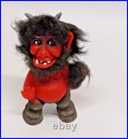 Vintage Rare 1960's Helcio Western Germany Nodder Bobble Head Devil 7 High