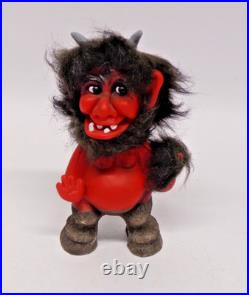 Vintage Rare 1960's Helcio Western Germany Nodder Bobble Head Devil 7 High