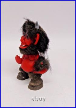 Vintage Rare 1960's Helcio Western Germany Nodder Bobble Head Devil 7 High