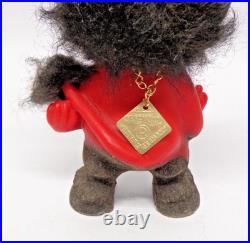 Vintage Rare 1960's Helcio Western Germany Nodder Bobble Head Devil 7 High