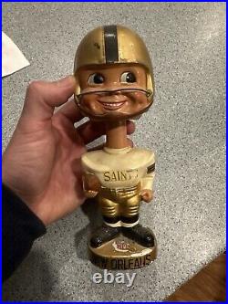 Vintage Rare 1960s New Orleans Saints Bobblehead Nodder