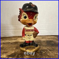 Vintage Rare 1960s St Louis Cardinals Bobblehead Nodder Bobble head Fred Bird