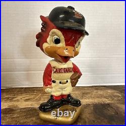 Vintage Rare 1960s St Louis Cardinals Bobblehead Nodder Bobble head Fred Bird