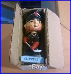 Vintage Rare Baltimore Clippers Bobble Head Ahl Hockey With Original Box
