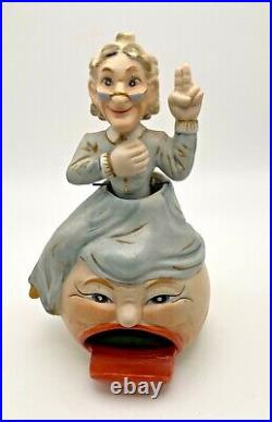 Vintage Rare Granny Nodder Bobble Head