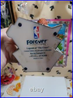 Vintage Rare Minnesota Timberwolves 10 Kevin Garnett #21 Bobble Head Glass