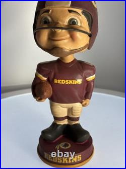 Vintage Rare Washington Legends Of The Field Redskins Retro Bobblehead 7.5