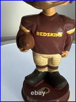 Vintage Rare Washington Legends Of The Field Redskins Retro Bobblehead 7.5