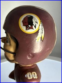 Vintage Rare Washington Legends Of The Field Redskins Retro Bobblehead 7.5