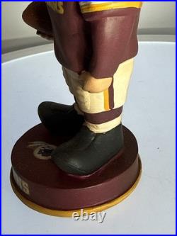 Vintage Rare Washington Legends Of The Field Redskins Retro Bobblehead 7.5