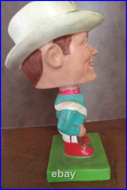 Vintage Roy Rogers 7 Tall Nodder Bobble Head Bobbing Head Exc Con 1962
