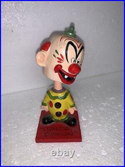 Vintage Rumpus Room Clown Bobblehead St Pierre & Patterson 1961 Only Clowning