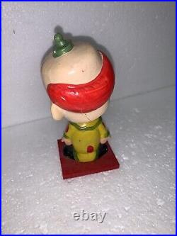 Vintage Rumpus Room Clown Bobblehead St Pierre & Patterson 1961 Only Clowning