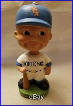 Vintage SOX Chicago White Sox Green Base Nodder Bobblehead Rare