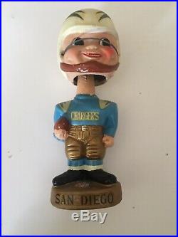 Vintage San Diego Chargers Bobblehead Nodder Japan 1960's