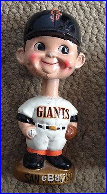 Vintage San Francisco Giants Baseball Bobble Head BobbleHead 1960 1962 1963 1964