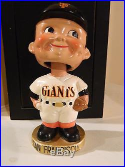 Vintage San Francisco Giants Baseball Nodder Bobblehead, Made in Japan