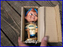 Vintage Seattle Pilots Baseball Bobble head Nodder Collectible Made in Japan