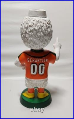 Vintage Sebastian Mascot University Miami Hurricanes Bobblehead Vintage Sebastian Mascot University Miami Hurricanes Bobblehead