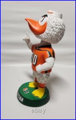 Vintage Sebastian Mascot University Miami Hurricanes Bobblehead Vintage Sebastian Mascot University Miami Hurricanes Bobblehead