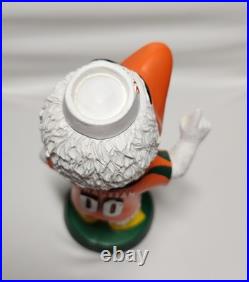 Vintage Sebastian Mascot University Miami Hurricanes Bobblehead Vintage Sebastian Mascot University Miami Hurricanes Bobblehead
