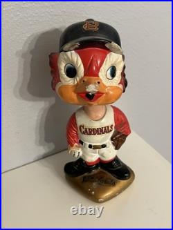 Vintage Sports Specialities 1960s St Louis Cardinals Fred Bird Bobble Head